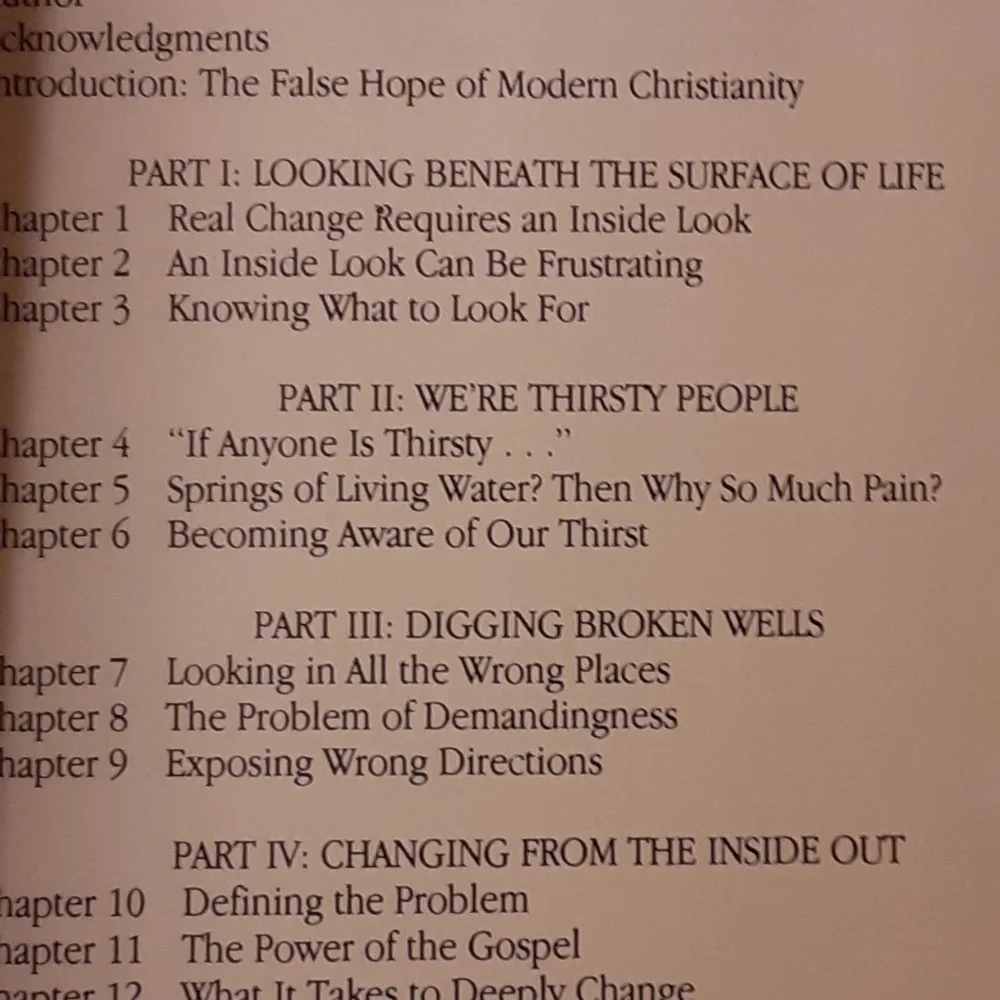 INSIDE OUT Paperback Book by, Dr. Larry Crabb